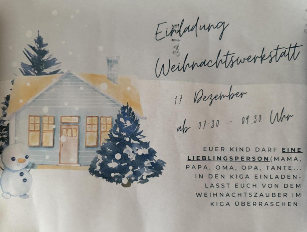 Weihnachtswerkstatt